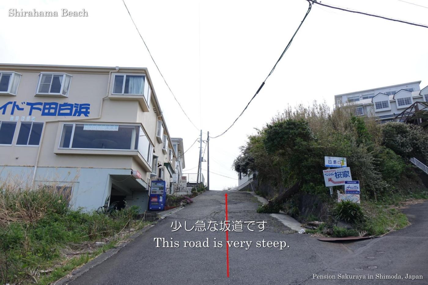 ペンション桜家 Hotel Shimoda  Exterior foto