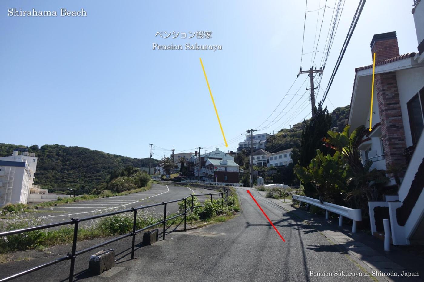 ペンション桜家 Hotel Shimoda  Exterior foto